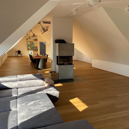 Salzburg-Loft Im Stadtteil Leopoldskron-Moos 120Qm Mit Balkon & Untersbergblick Exterior photo