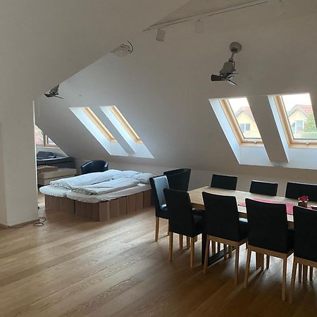 Salzburg-Loft Im Stadtteil Leopoldskron-Moos 120Qm Mit Balkon & Untersbergblick Exterior photo