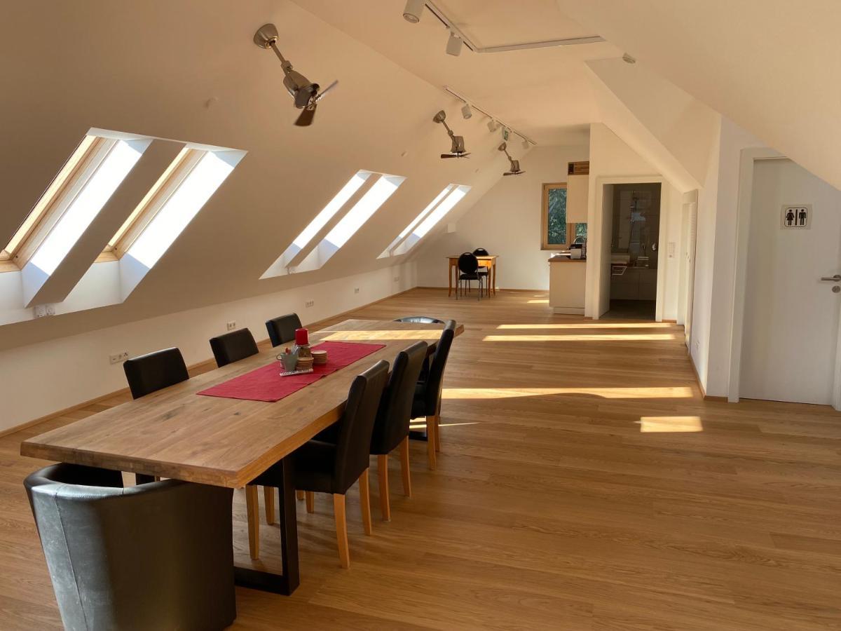 Salzburg-Loft Im Stadtteil Leopoldskron-Moos 120Qm Mit Balkon & Untersbergblick Exterior photo