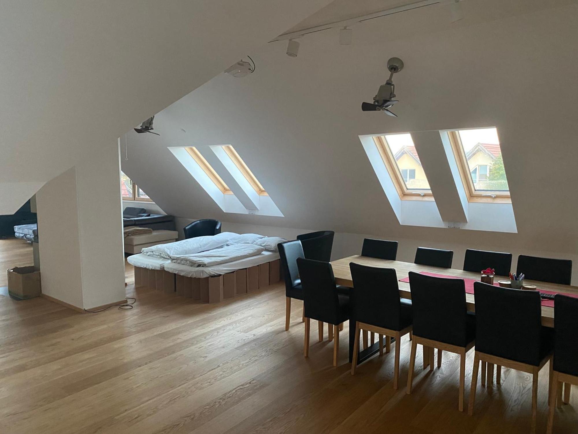 Salzburg-Loft Im Stadtteil Leopoldskron-Moos 120Qm Mit Balkon & Untersbergblick Exterior photo
