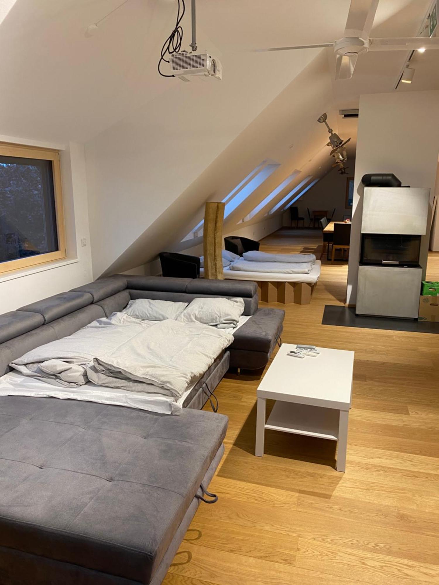 Salzburg-Loft Im Stadtteil Leopoldskron-Moos 120Qm Mit Balkon & Untersbergblick Exterior photo